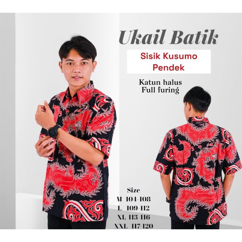 Kemeja Batik Solo Pria