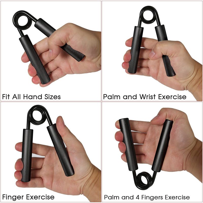 100 - 250 LBS Hand Grip Rox Steel / Gripper Besi / Allumunium Alat Latihan Otot / Hand Gripper / Penguat Tangan Handgrip Gym Wrist Strength Exerciser