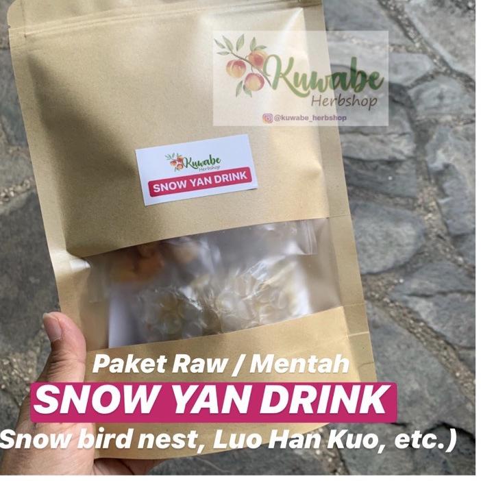 

♦ SNOW YAN DRINK/ PAKET MENTAH SNOW BIRD NEST TINGGI KOLAGEN ➤