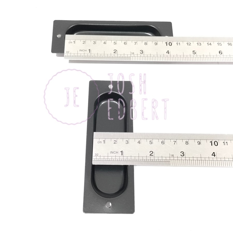 Handle pintu Kom Kotak 12cm / Tarikan pintu Geser Sliding Door