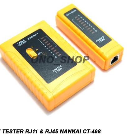 ➩ Lan Tester RJ11 & RJ45 Nankai CT-468 ❁