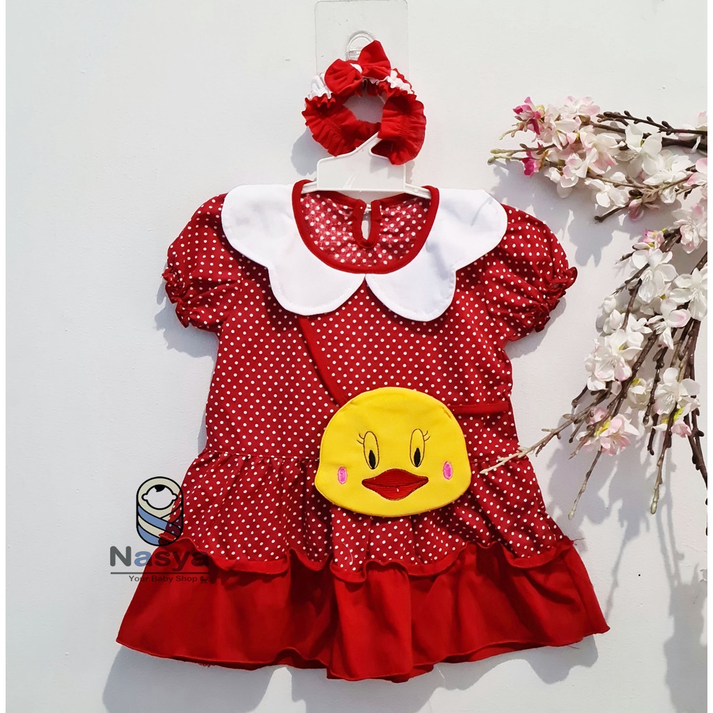 [P-069] Baju Bayi (0-6 bulan) / Setelan Bayi Perempuan Motif Animal