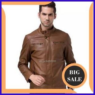 Jaket kulit asli pria original 1M4R23 limited stock