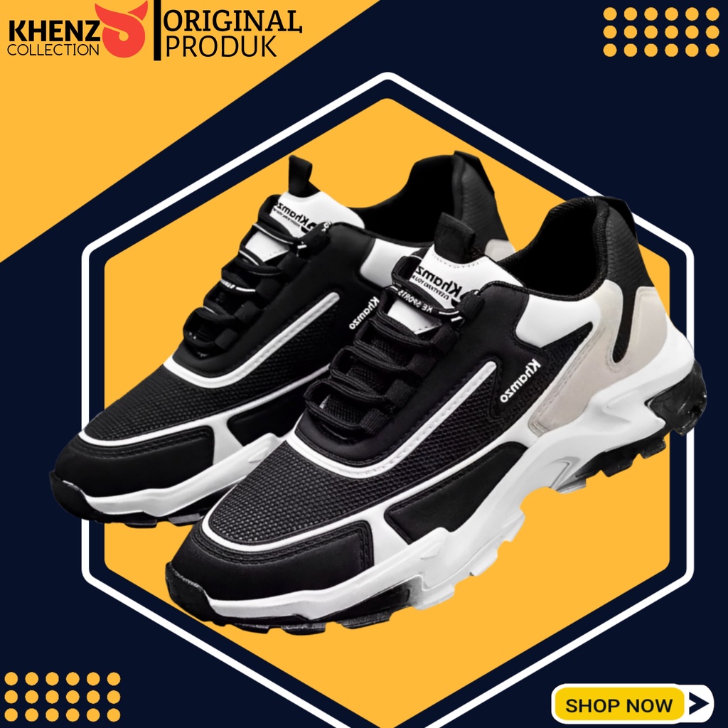 Sepatu Sneakers Pria Import Original Khamzo D11 Premium Spatu Sp