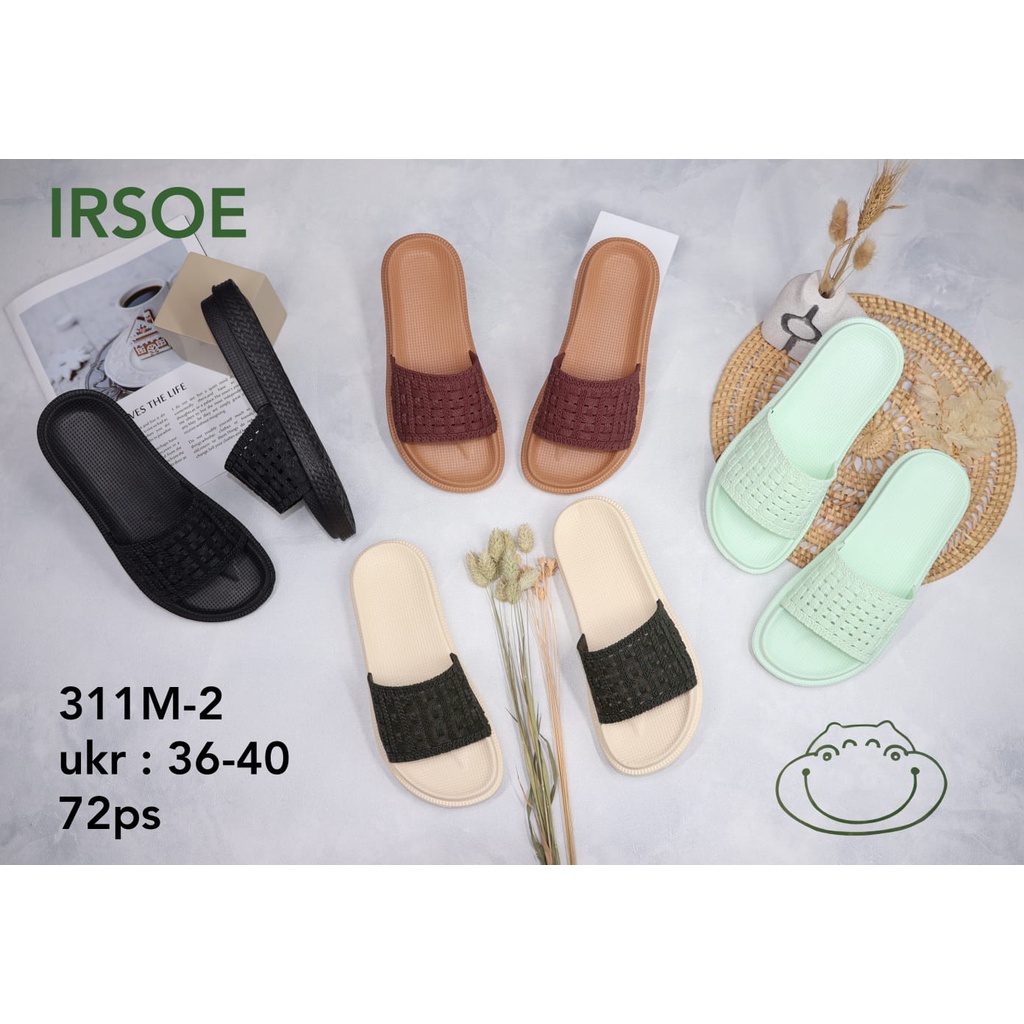 SANDAL WANITA SLIP ON IRSOE 311M-2 UKURAN 36-40