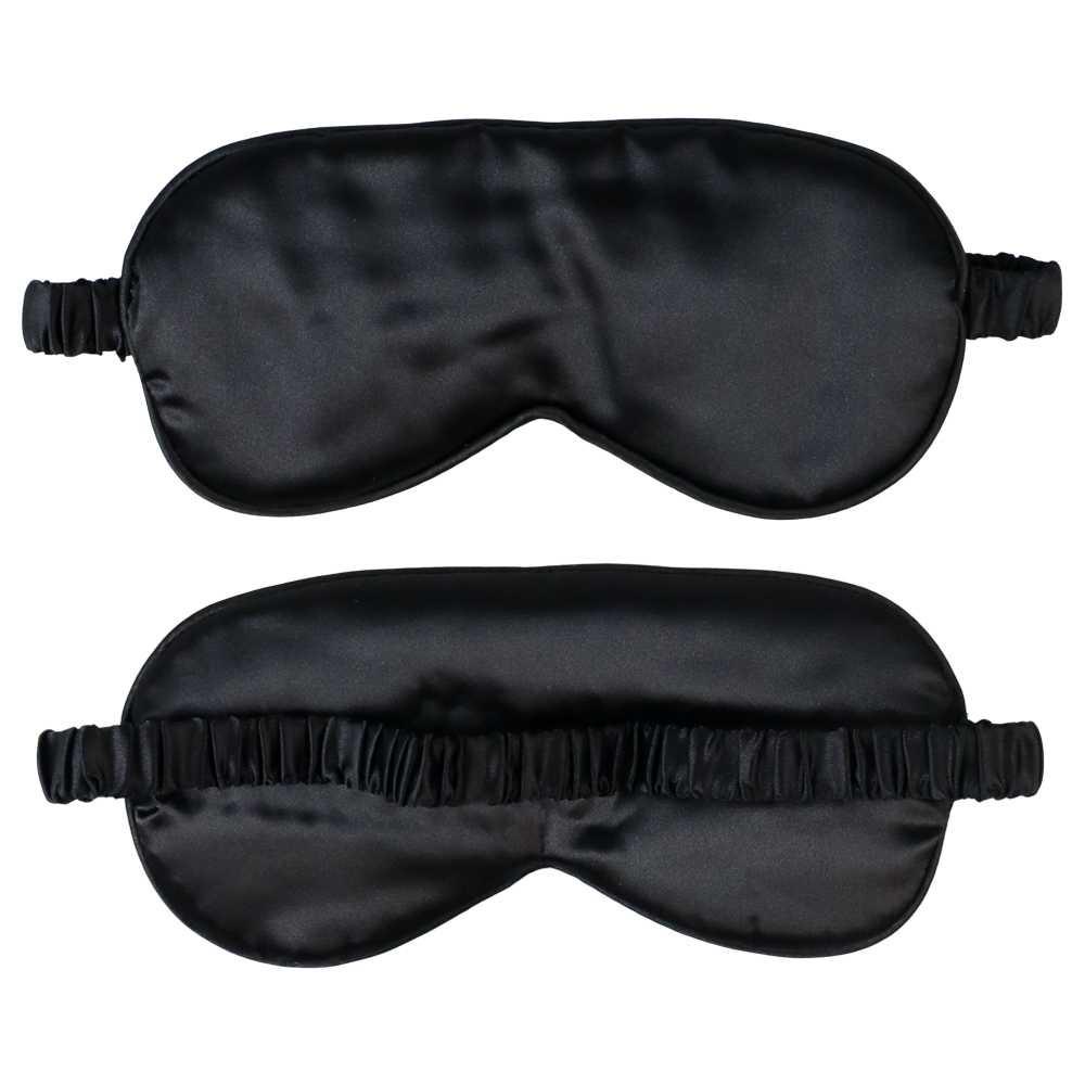 Sleeping Mask Blindfold Eye Patch Penutup Mata 20cm - GCK20 - Black