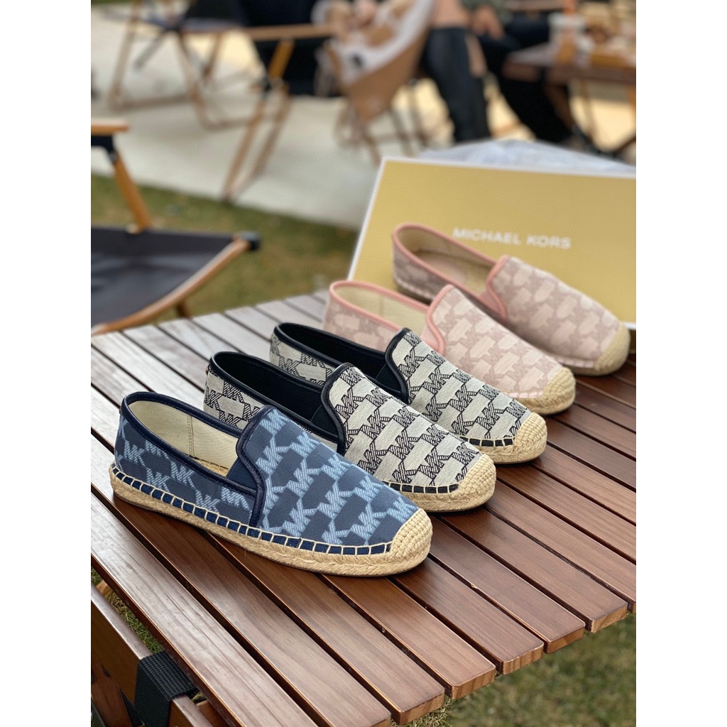 Original 2024 New MK Ladies Classic Flat Fisherman Shoes Hemp Rope Shoes Casual Shoes