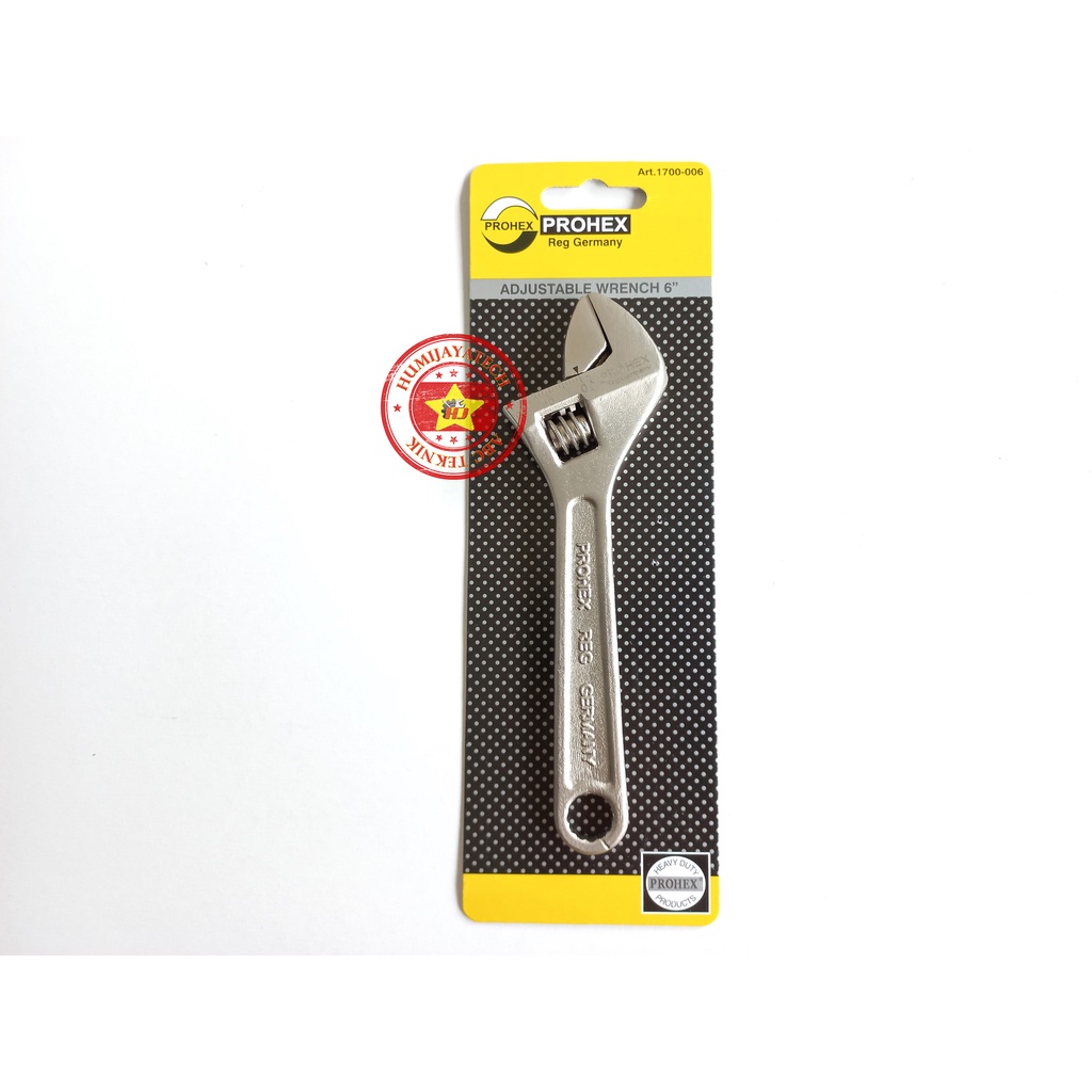 Kunci Inggris Heavy Duty 6" Prohex