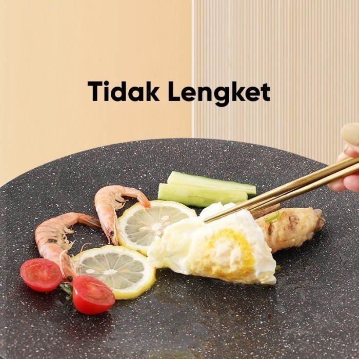 FMFIT Holcher Gril Pan Wok / Grill korean pan Alat Pemanggang Multi guna