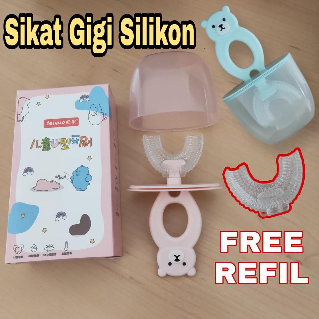 Sikat Gigi Anak Bentuk U / Odol Busa Anak Sikat Gigi Bentuk U / Children's Tooth Cleaning Mousse