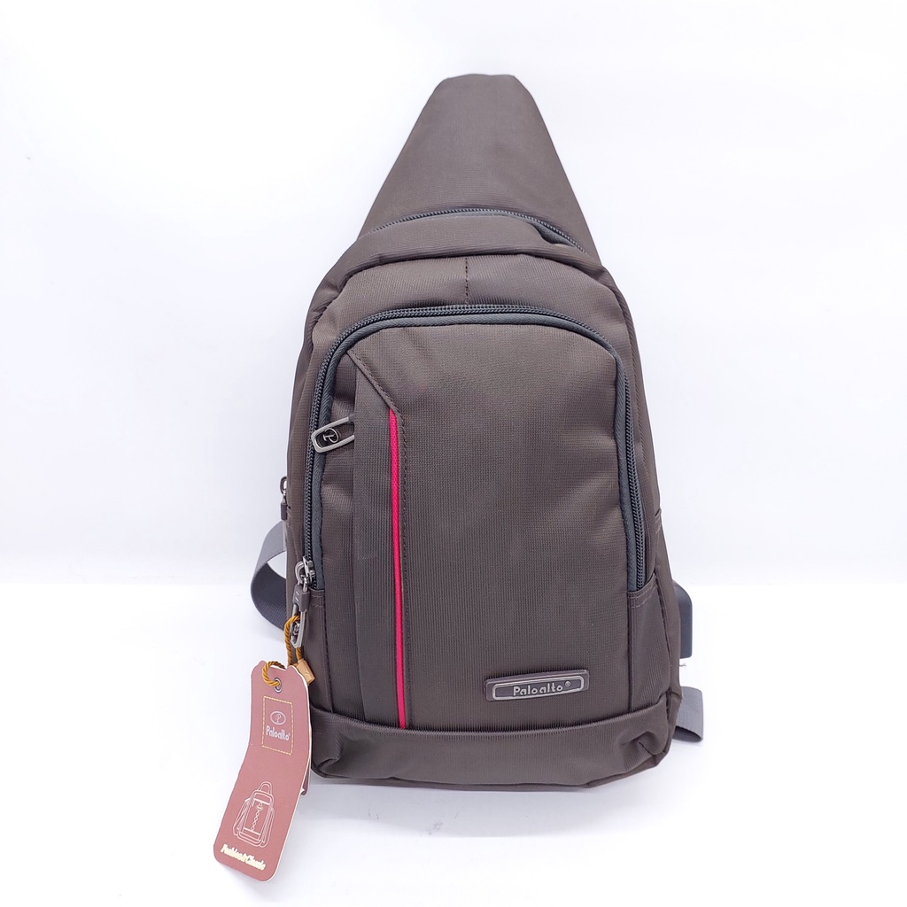 Tas Selempang Alto BESAR MURAH / Chest Bag Palo Alto + USB murah ORIGINAL BARU / Tas Selempang Palo Alto Kanvas + USB MURAH BARU / Tas Bahu ALTO COMPACT USB MURAH / Tas TALI SATU Palo Alto 3 Ruang + Port USB MURAH / Tas Selempang Fashion Alto Anti Air ORI