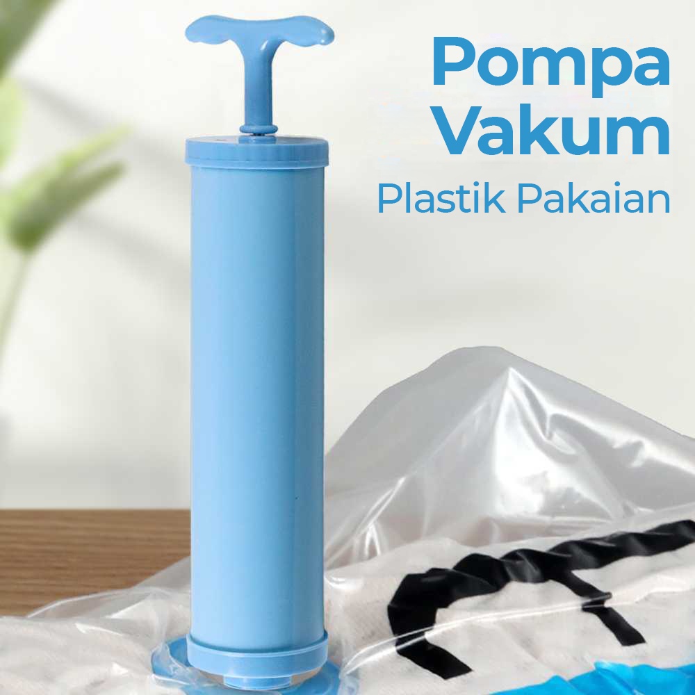 S8i Pompa Vakum Plastik Pakaian Travel Vacuum Vaccum Bag Hand Plastik Baju Pompa Bags