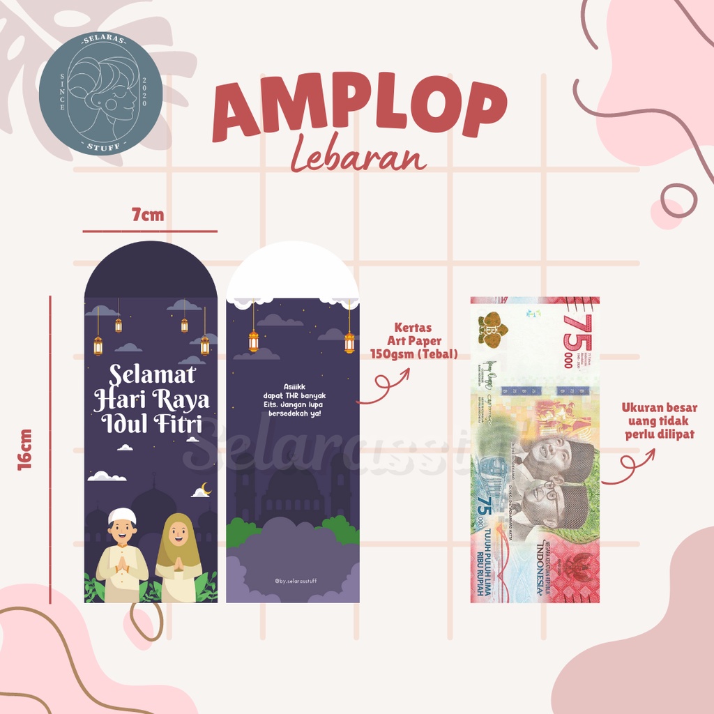 

AMPLOP LEBARAN 2023/amplop lebaran kartun/amplop lebaran unik/amplop lebaran lucu