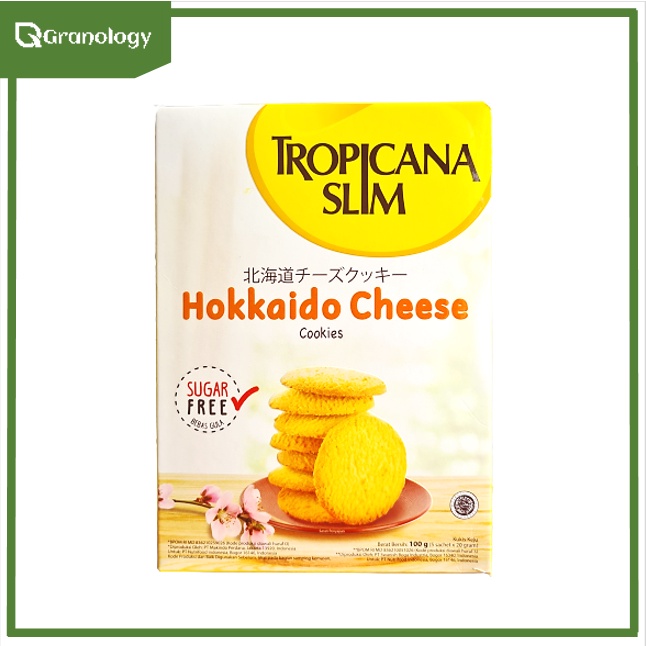 Tropicana Slim Korean Hokkaido Cheese Cookies 1 Box 5 Sachet