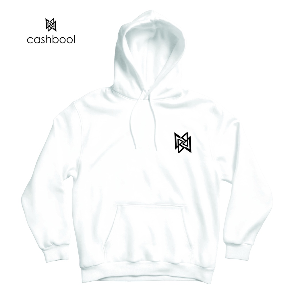 CASHBOOL HOODIE Logo Font Cashbool Print Fleece Pullover Unisex PRIA/WANITA