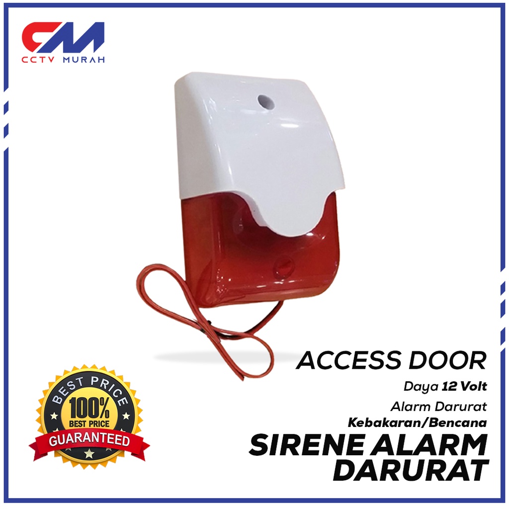 Sirene Alarm Mini || Type AD - 103 || Mini Alarm Sirene