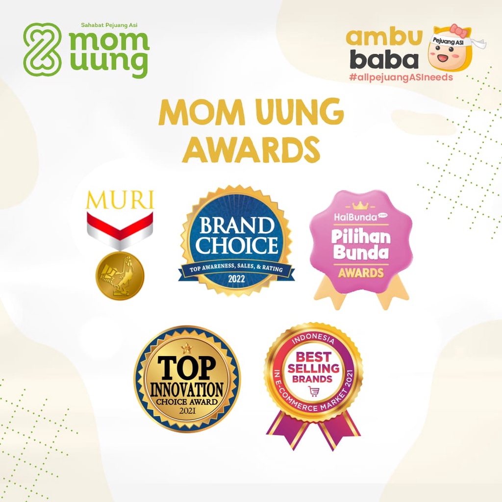 Pompa Asi Mom Uung Momuung Electric Breast Pump Single Pump Murah Lembut Silent