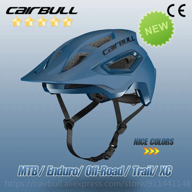 Helm Cairbull speeddrop mirip Fox Speedframe half face OEM XC Trail Enduro AM with adjustable visor sepeda MTB