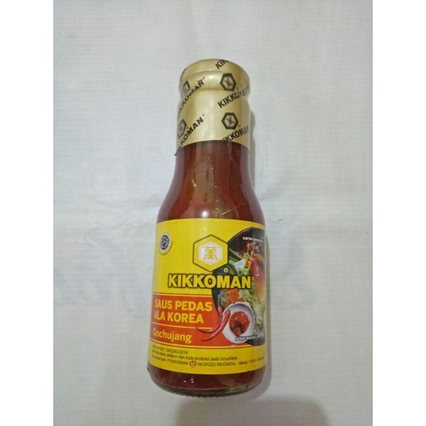 

KIKKOMAN GOCHUJANG SAUS PEDAS ALA KOREA 300GR+EXTRA