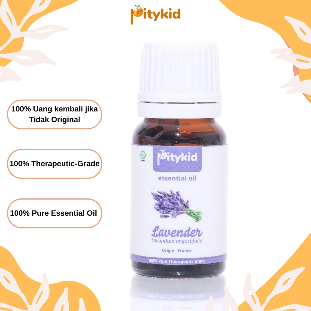 Pitykid Lavender Essential Oil 100% Pure, Therapeutic-grade 10ml