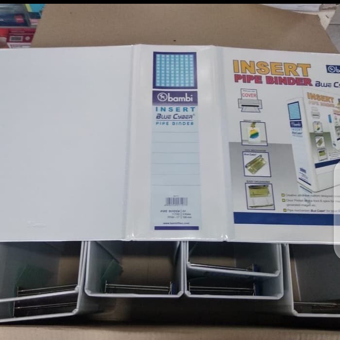 

Ordner A4 100mm Pipe Binder Bambi