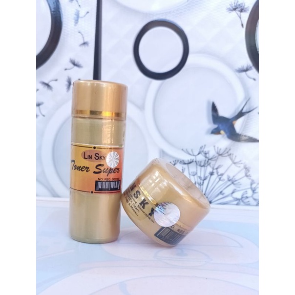 2x lebih cepat paket susah putih toner+cream full gold segel berhologram original termurah terlaris
