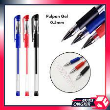 

Pena Gel 0.5 mm / Alat Tulis / Perlengkapan Sekolah / Pulpen / Stationery