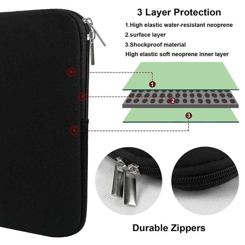 Sleeve Case for Laptop 14 Inch - AK04 - Black