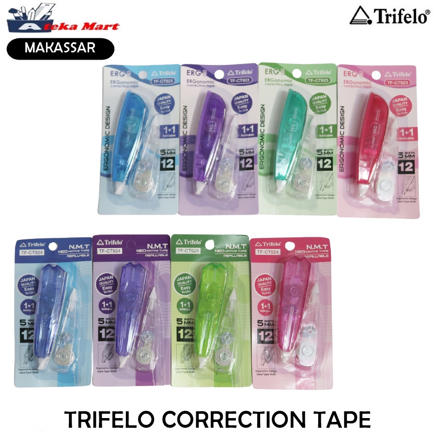 

TRIFELO CORRECTION TAPE TF-CT923 TF-CT924 TIP EX KERTAS
