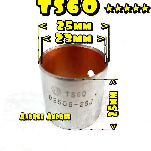 TS60 Bos Bush Pen Piston Seher - Bush Connecting Rod Yanmar TS-60 TS 60 - Taiwan