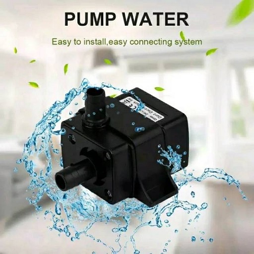 Pompa Air Celup Brushless Water Pump Waterproof DC 12V Submersible