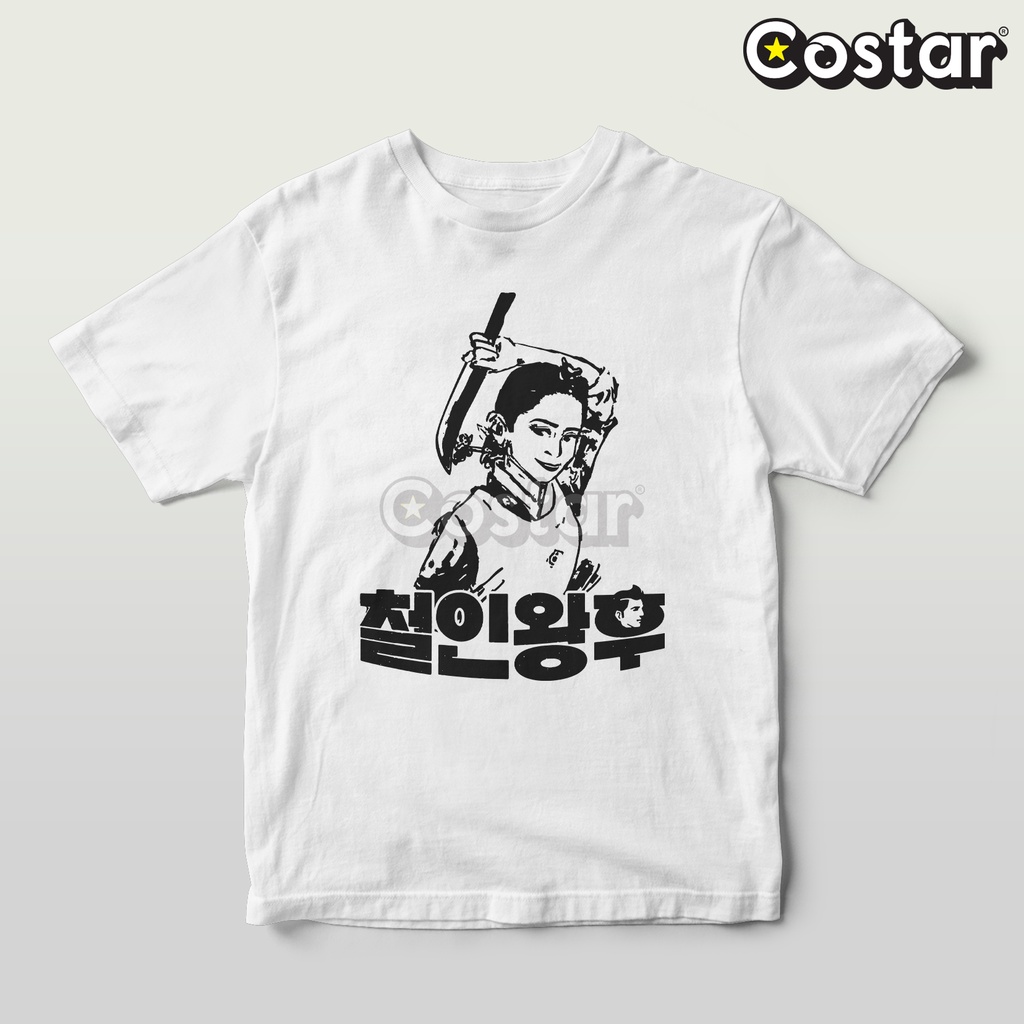 Kaos Costarstore - Mr Queen Painting Cartoon - Mr Queen