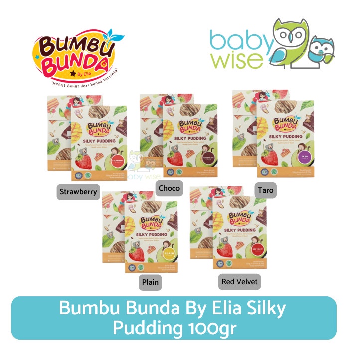 

Bumbu Bunda By Elia Silky Pudding Non Pemanis Buatan & Pengawet 100gr