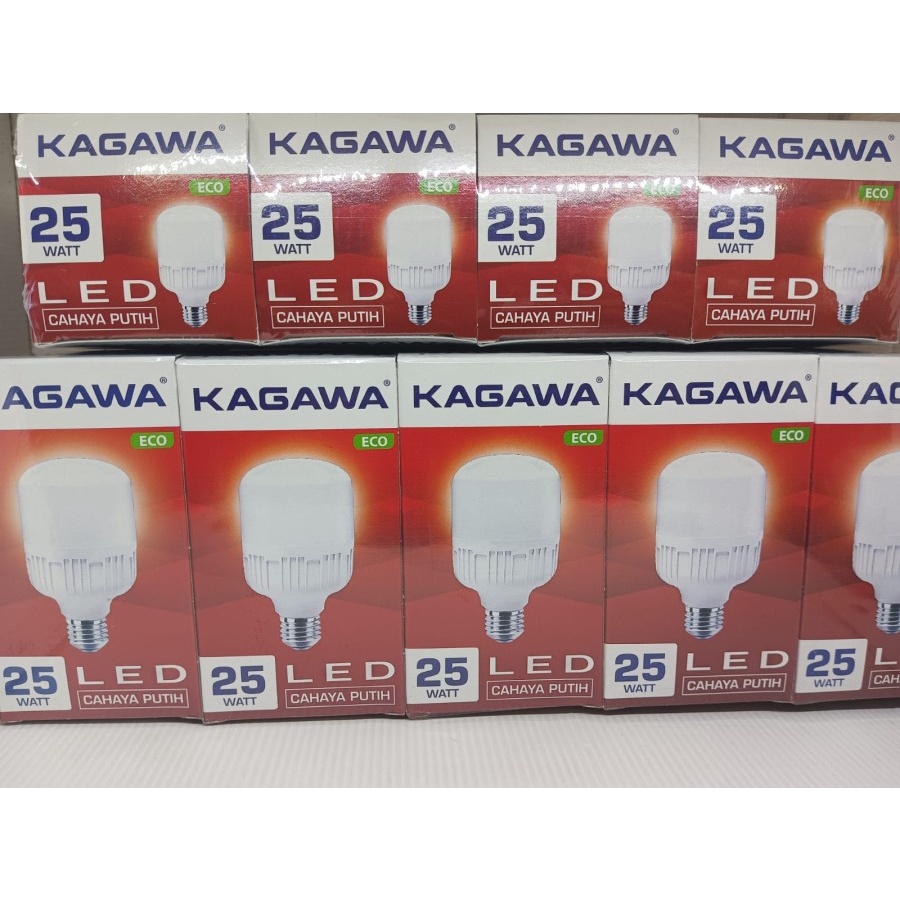 Lampu LED KAGAWA ECO Capsule 25 watt cahaya putih Bohlam LED 25w