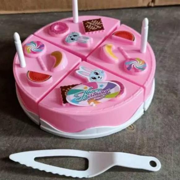SALE TERBAIK Mainan anak kue ulang tahun tart LD 1 / mainan anak potong kue ulang tahun