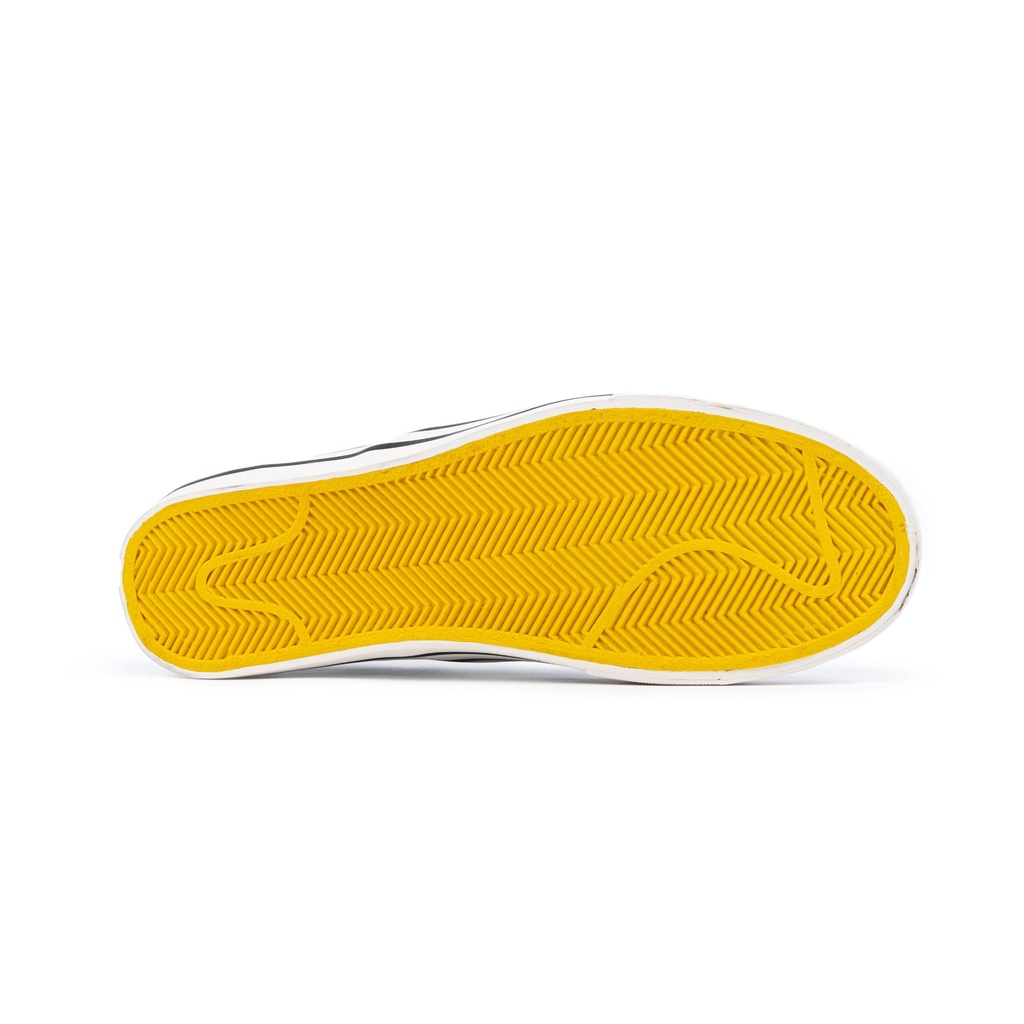 Ribsgold Sepatu Slip On Black White