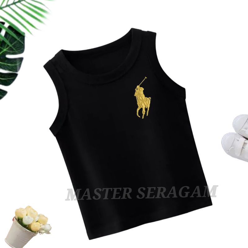 TANK TOP ANAK UNISEX / DALAMAN SINGLET ANAK LAKI-LAKI / BAJU SINGLET KATUN ANAK SIZE S M L XL