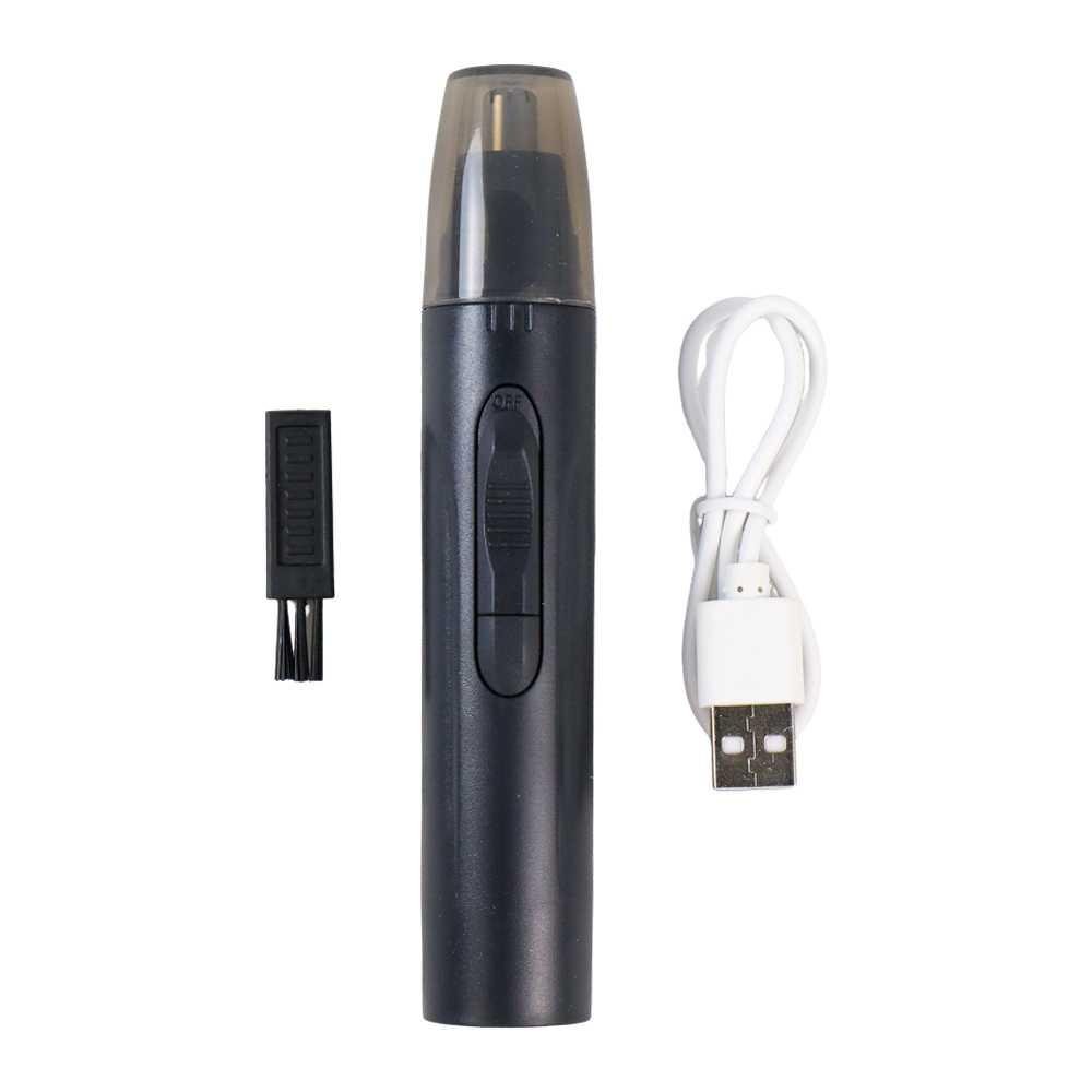 Alat Cukur Bulu Hidung Elektrik Nose Ear Trimmer Rechargeable - YD-111 - Black