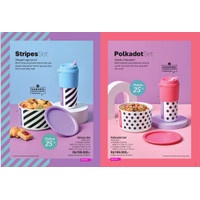 polkadot canister Tupperware