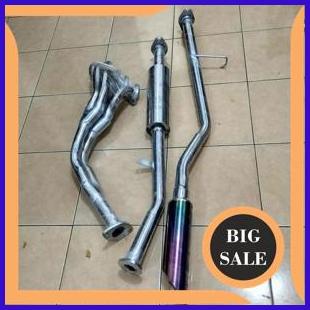 Knalpot Racing Bambu Runcing Rainbow Full System Jimny Katana PNP 1M4R23 perkakas
