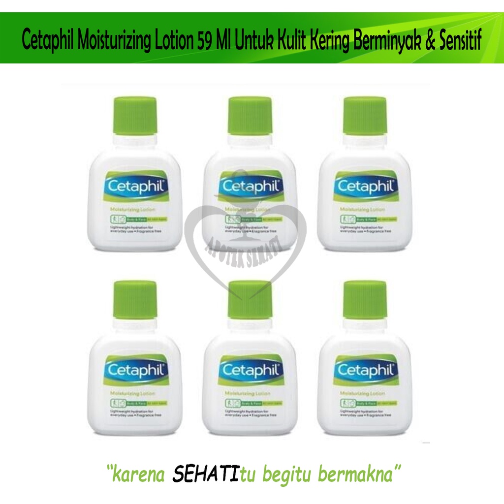 Cetaphil Moisturizing Lotion 59 Ml Pelembab Perawatan Kulit