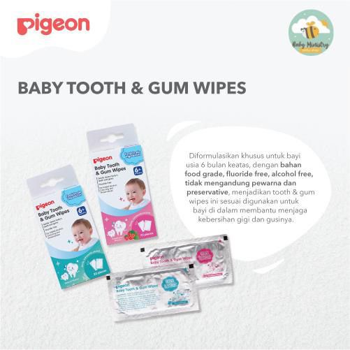 (NEW) PIGEON BABY TOOTH AND GUM WIPES / FOOD GRADE / PEMBERSIH GIGI DAN GUSI BAYI / BEST SELLER