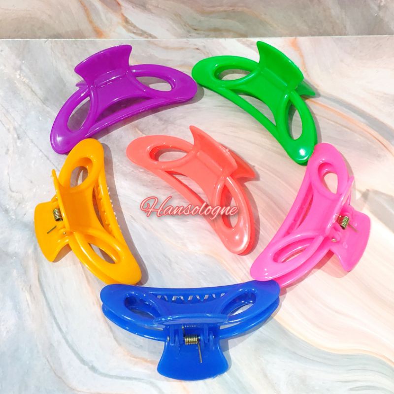 jepit salon bolong rambut 10,5cm