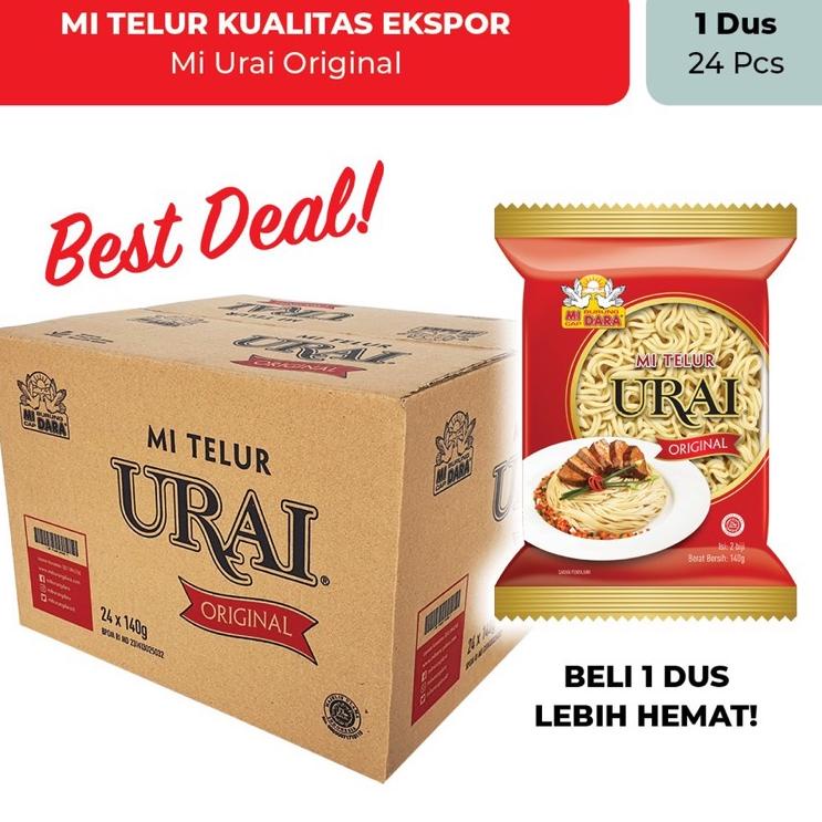 

TERMURAH Mie Telur Urai Original Burung Dara Karton (isi 24) | mie urai dus