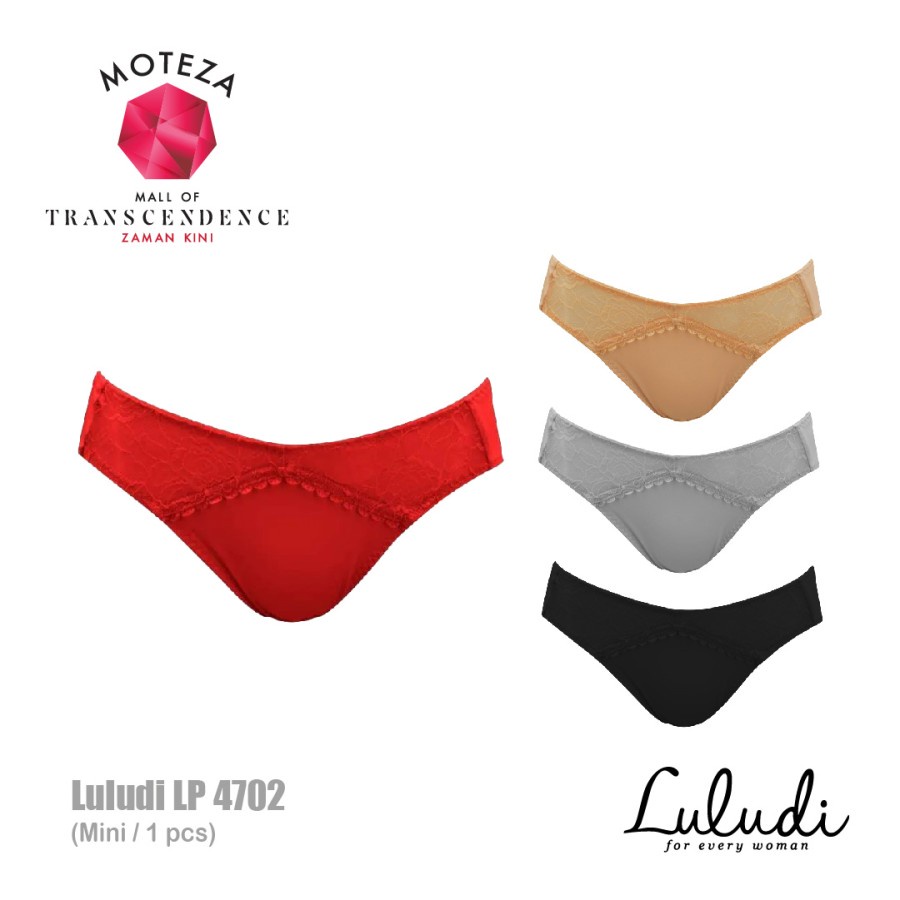 Moteza Celana Dalam Wanita - Luludi Panty LPF 8201 / LP 6002 / LP 4702 / LP 6003