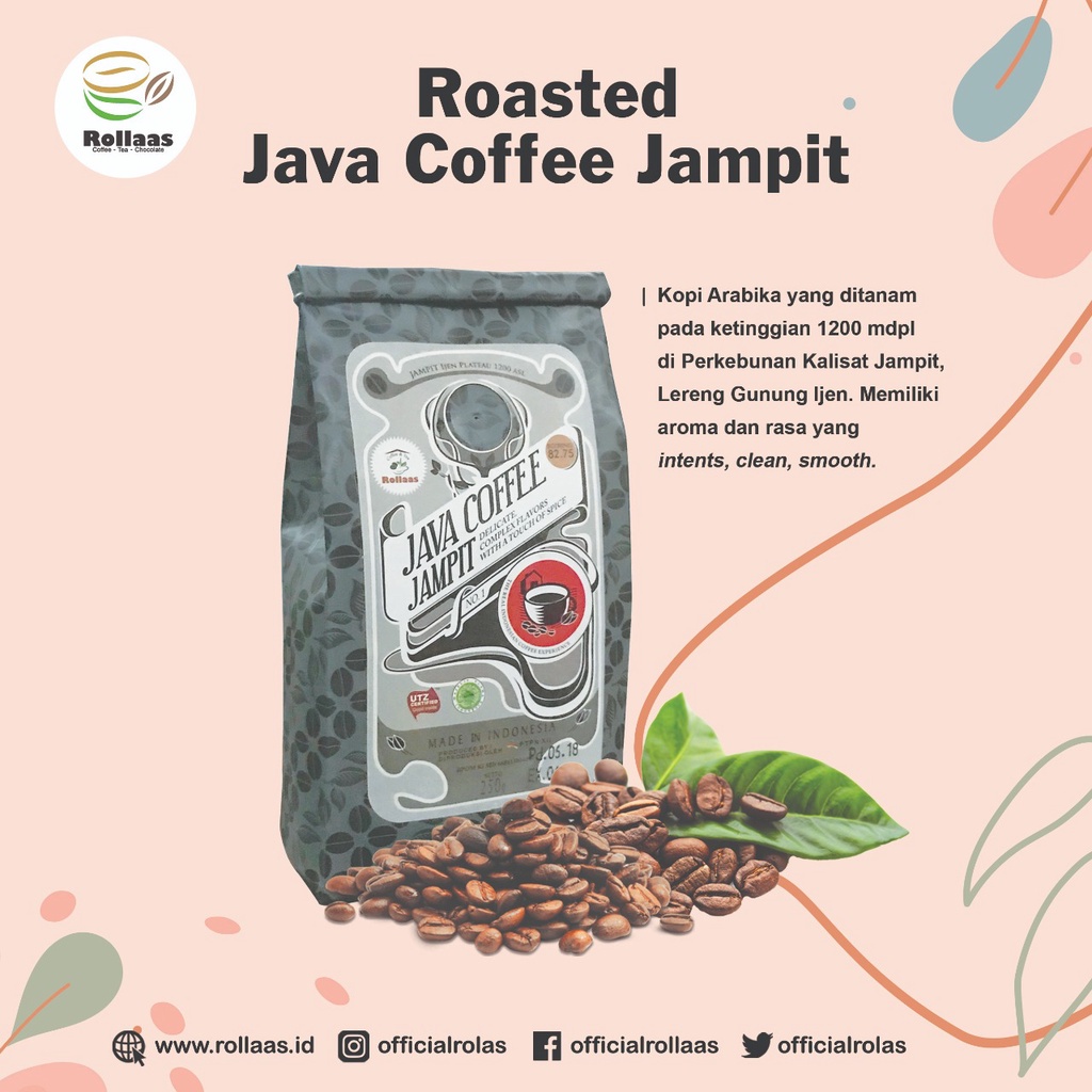 

Kopi Arabica Ijen Spesial Jampit 250 Gr - Rollaas Java Coffee Arabica