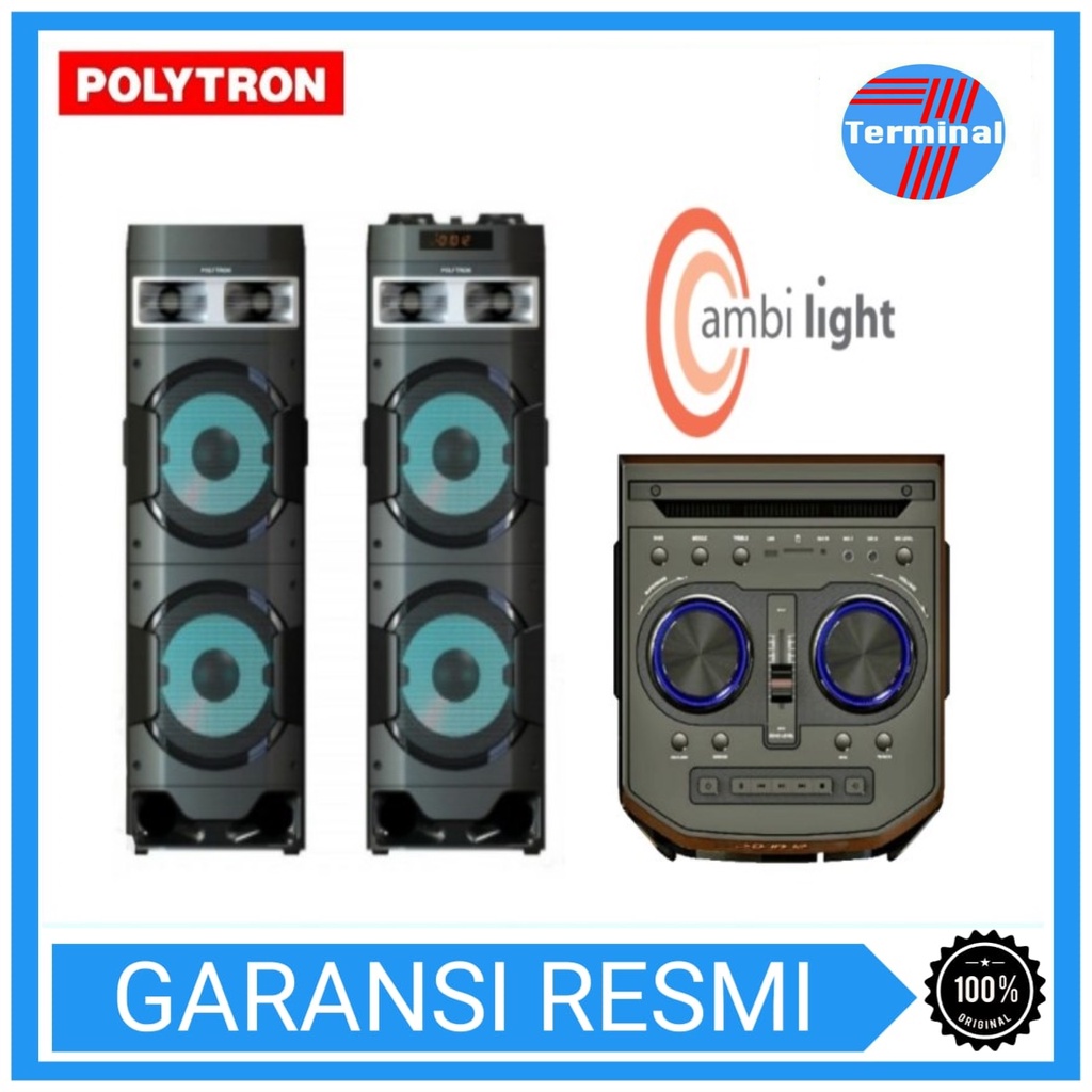 POLYTRON Speaker Aktif PAS-10D22 FM
