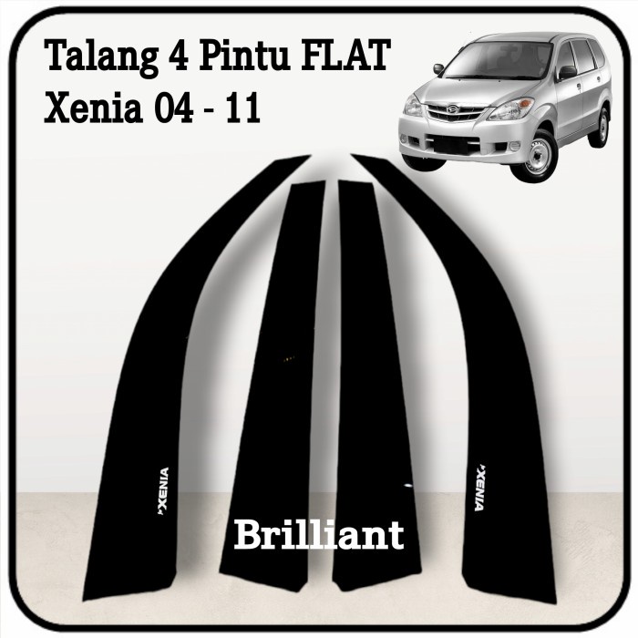 Talang Air Mobil - Type Slim FLAT - Daihatsu XENIA