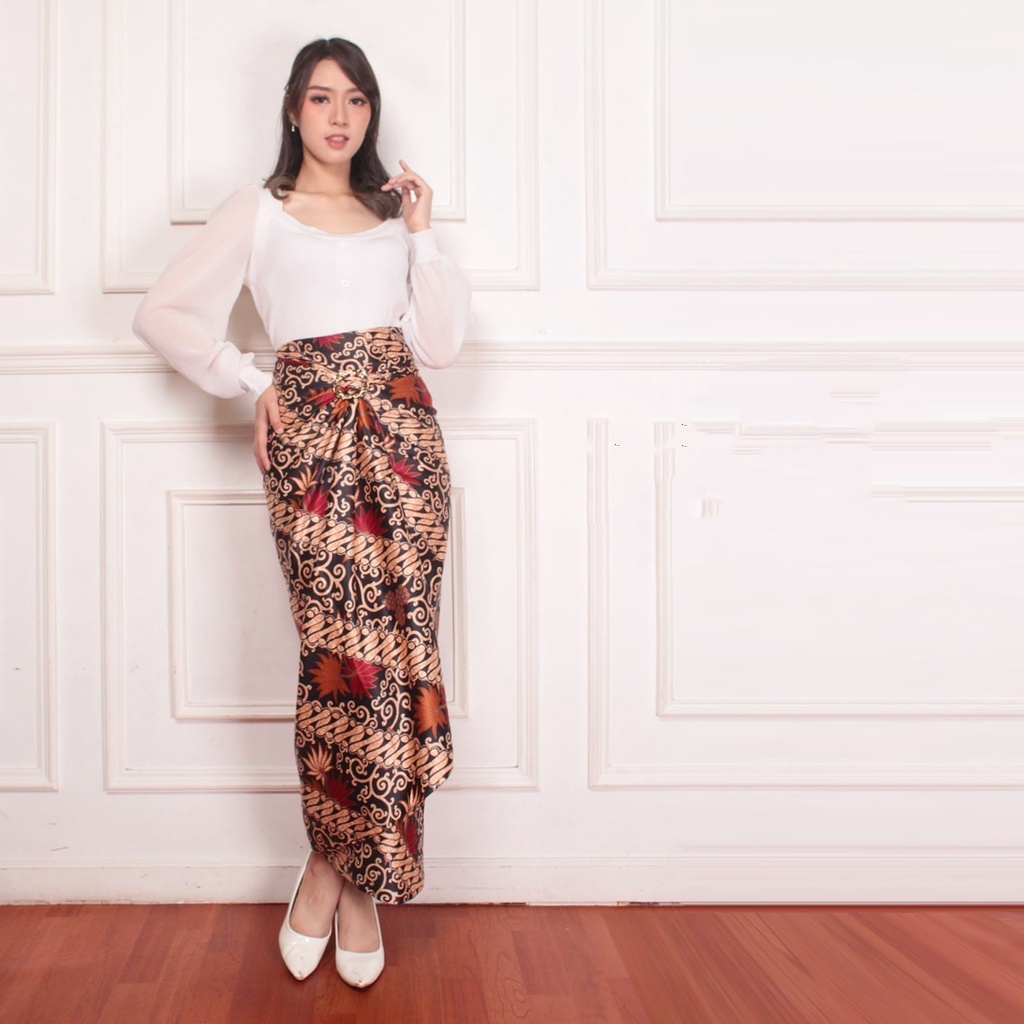 PREMIUM ROK LILIT BATIK rok serut batik lilit BAWAHAN KEBAYA