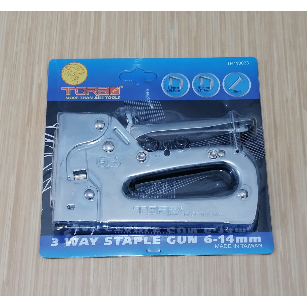 

Staples Gun Tangan Tora 6-14mm